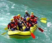 Rafting on the Cetina river